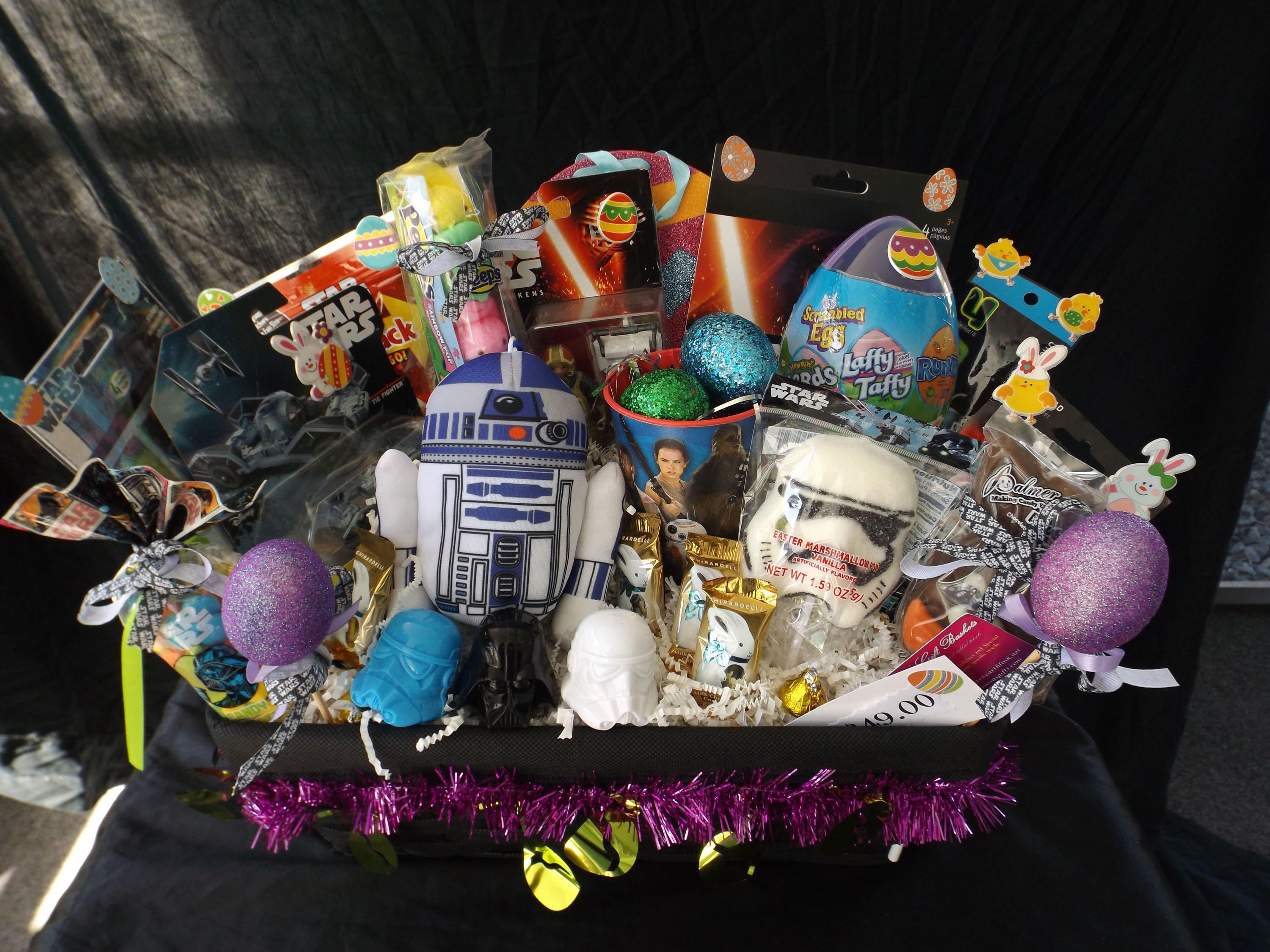 star wars baby gift basket